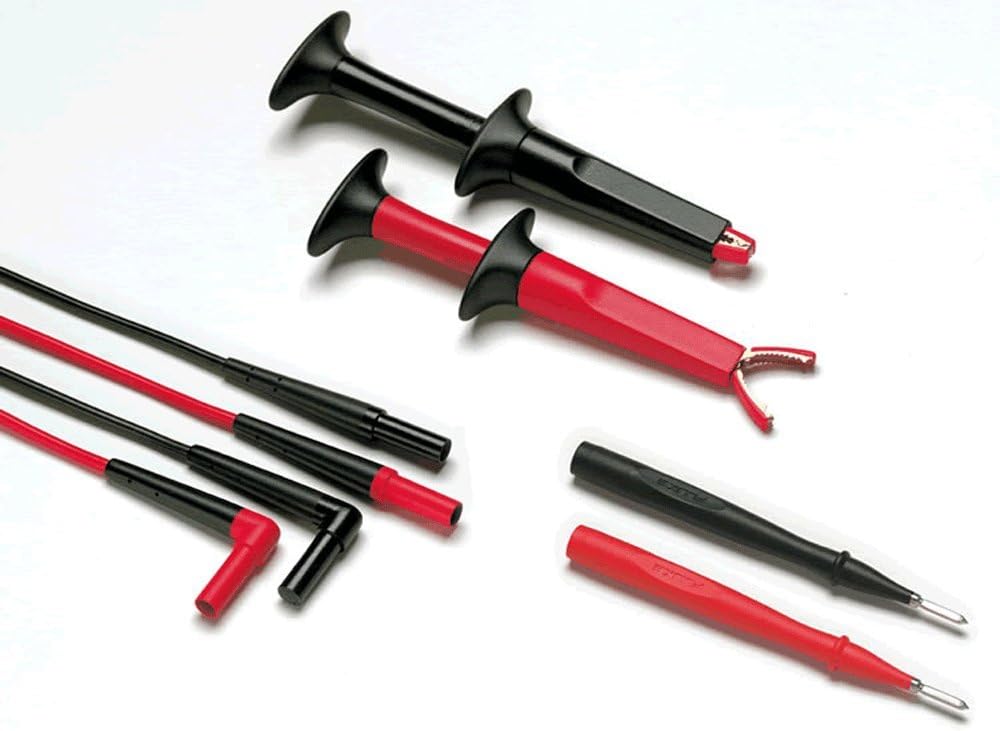 Red/Black Deluxe Electronic Test Lead Set K12949