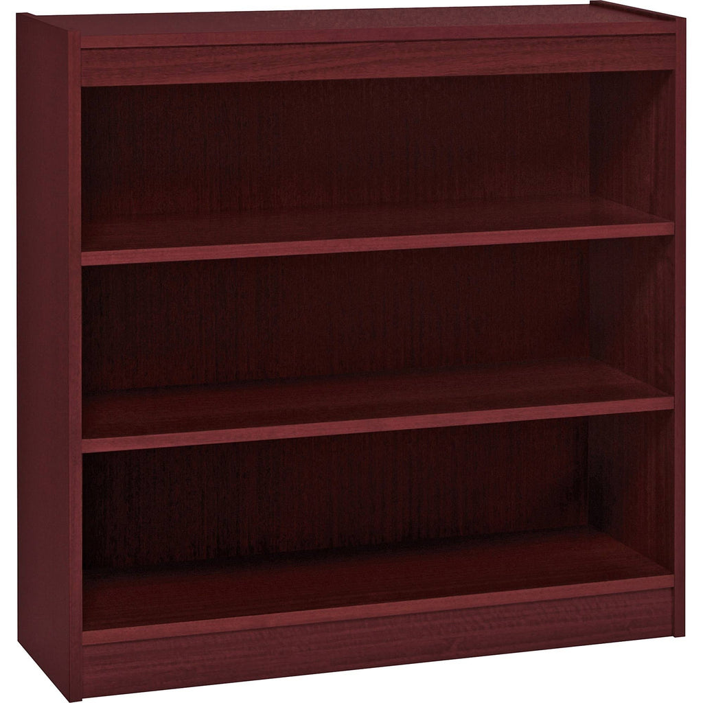 Mahogany Panel End Hardwood Veneer Bookcase B4436