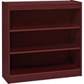 Mahogany Panel End Hardwood Veneer Bookcase B4436