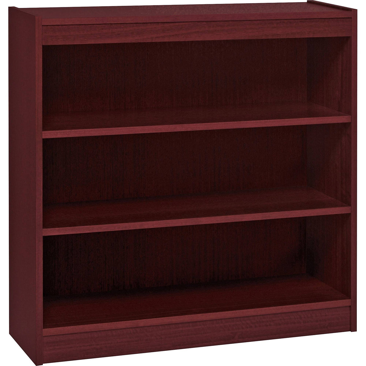 Mahogany Panel End Hardwood Veneer Bookcase B4436