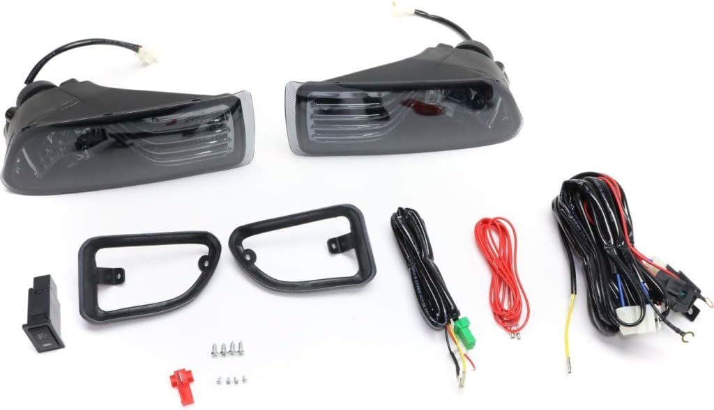 Smoke Lens Halogen Fog Light Assembly for Scion TC 2005-2010 Pair M724795