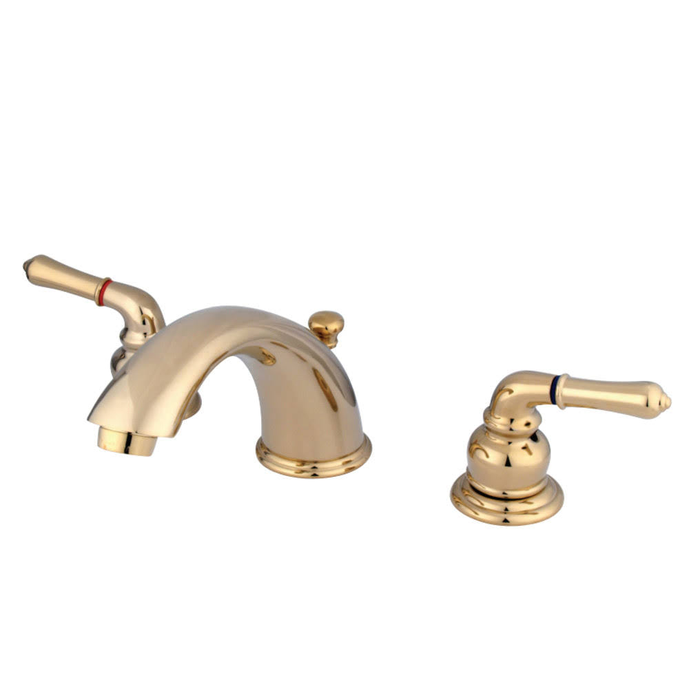 Polished Brass Widespread Lavatory Faucet K319491
