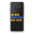 Clear Shockproof Hybrid Case for Samsung Galaxy S9 with Tempered Glass Screen Protector D67136