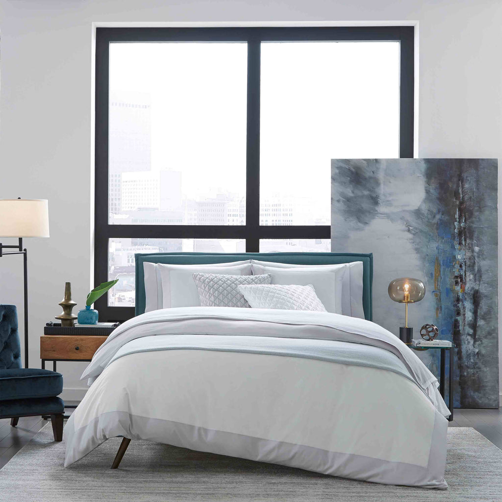 White Boudoir Sham Q775