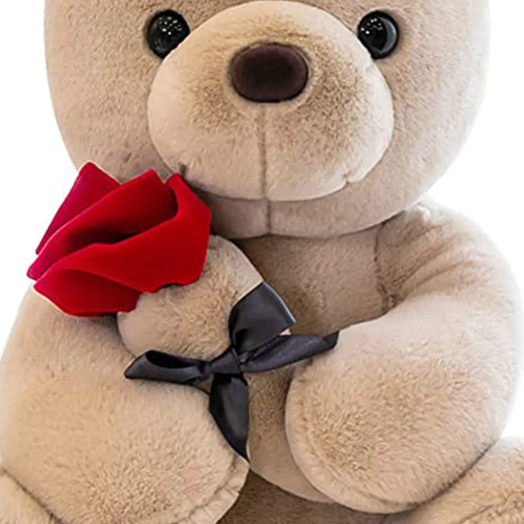 Plush Stuffed Animal Teddy Bear with Rose A7200