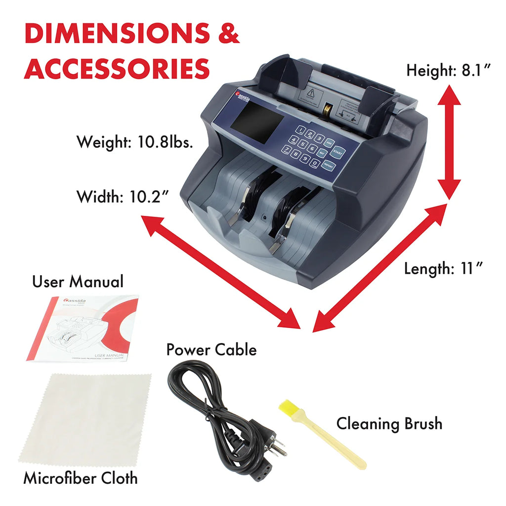 6600 UV/MG Top Loading Bill Counter with Counterfeit Detection T51695