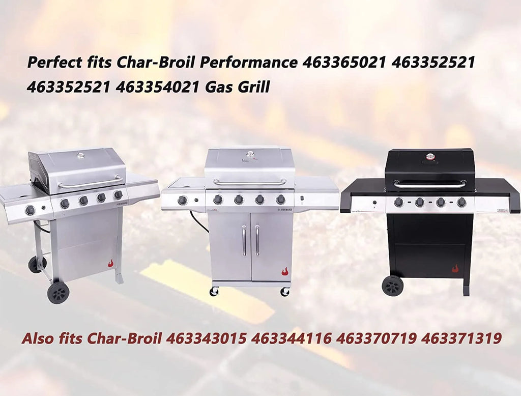 Porcelain-Enameled Cooking Grid Grates Replacement for Charbroil 3 Burner Z66342
