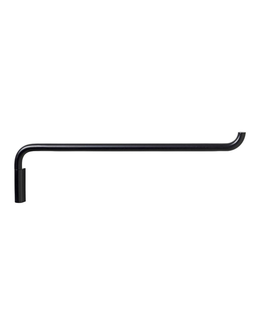 Black Titanium Coated Wall Mounted Towel Rail N4611