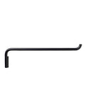 Black Titanium Coated Wall Mounted Towel Rail N4611
