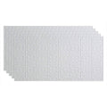 Matte White 5 Pack Glue Up Ceiling Tile M3115