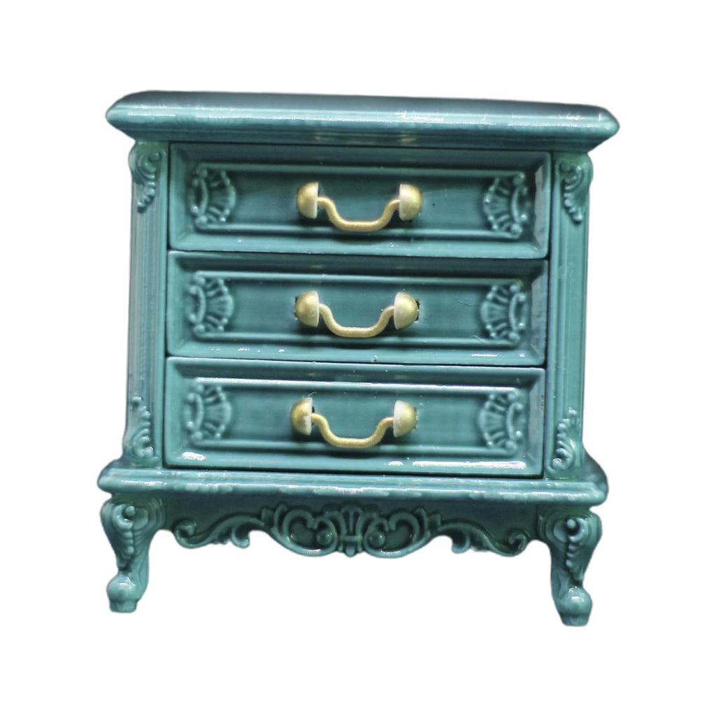 Dollhouse Miniature Wooden TV Cabinet V375472