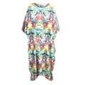 Hawaiian Print Caftan Dress T365093