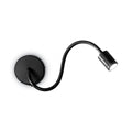 Black Wall Reading Light I672