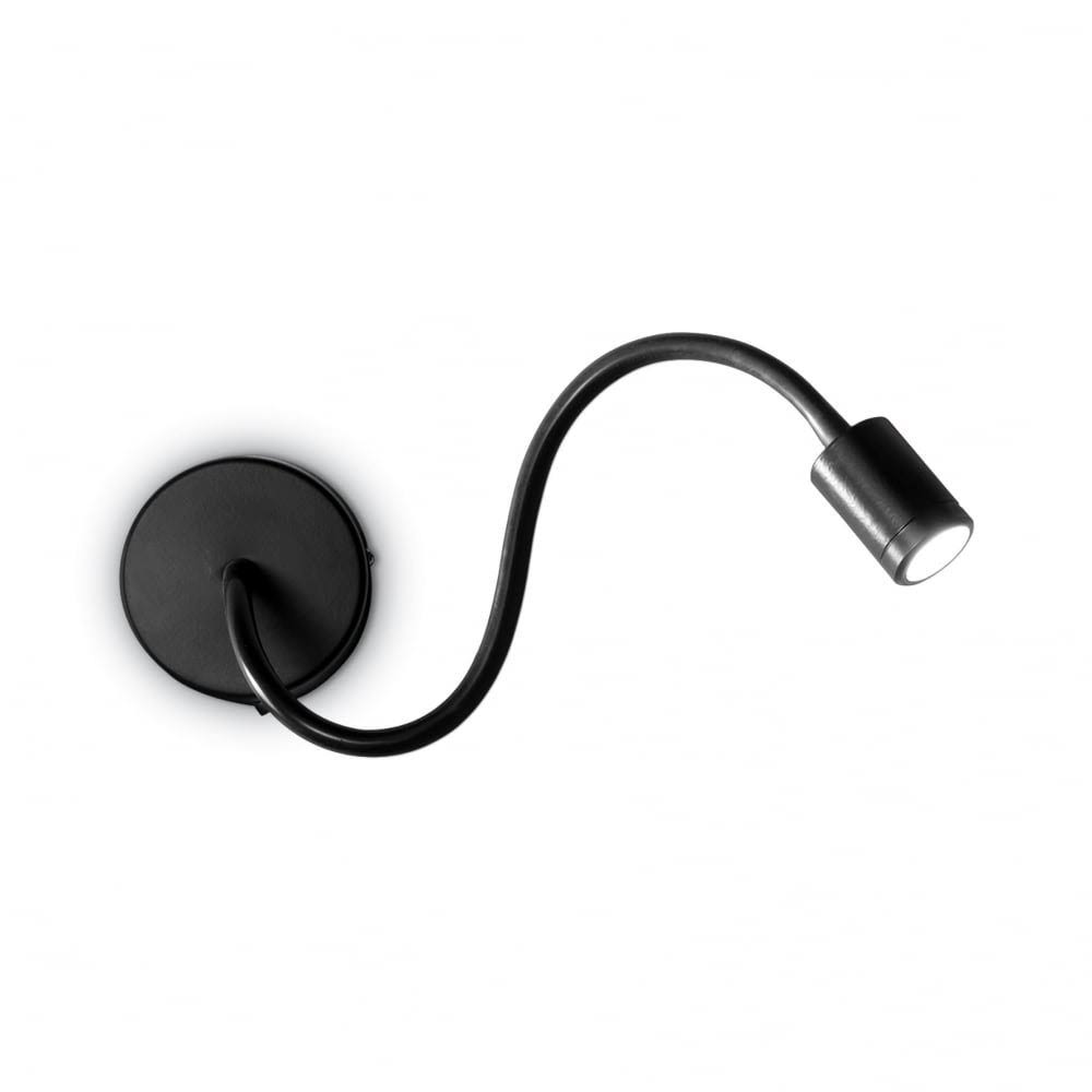 Black Wall Reading Light I672