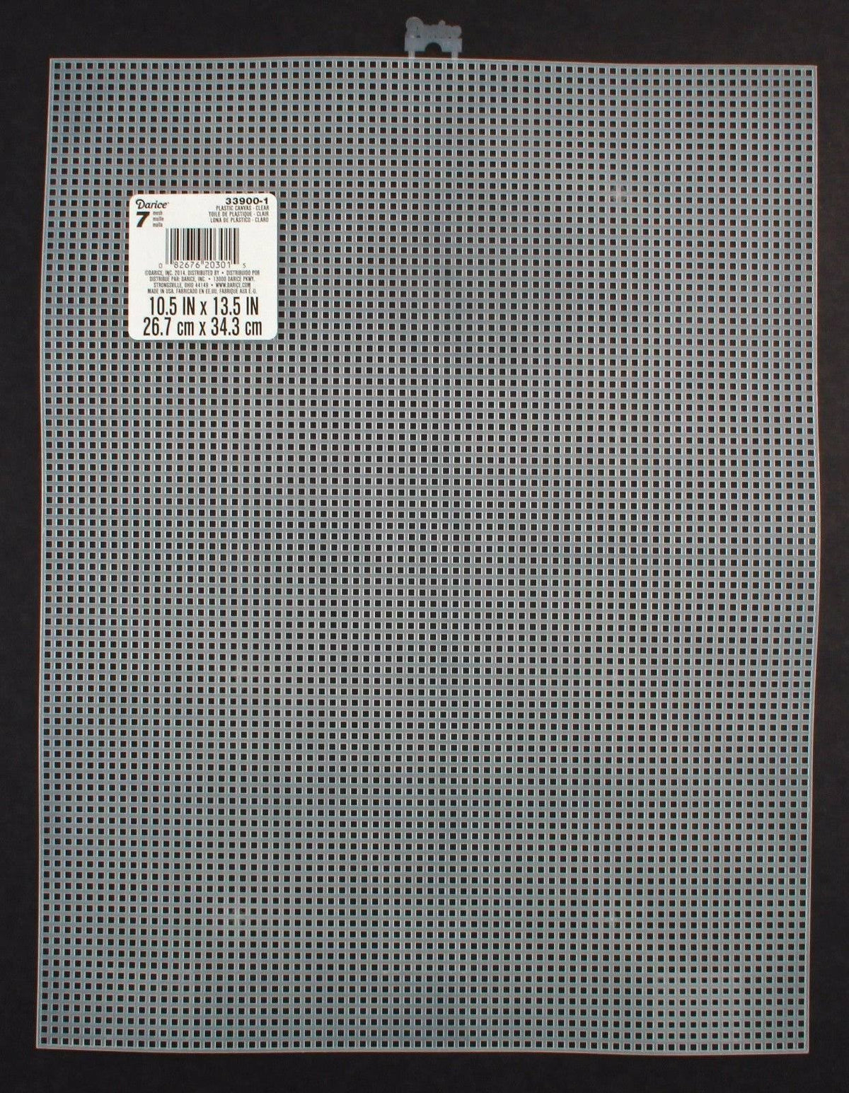 Clear Plastic Canvas Sheets 10.5 x 13.5 inch 50 Sheets S8863