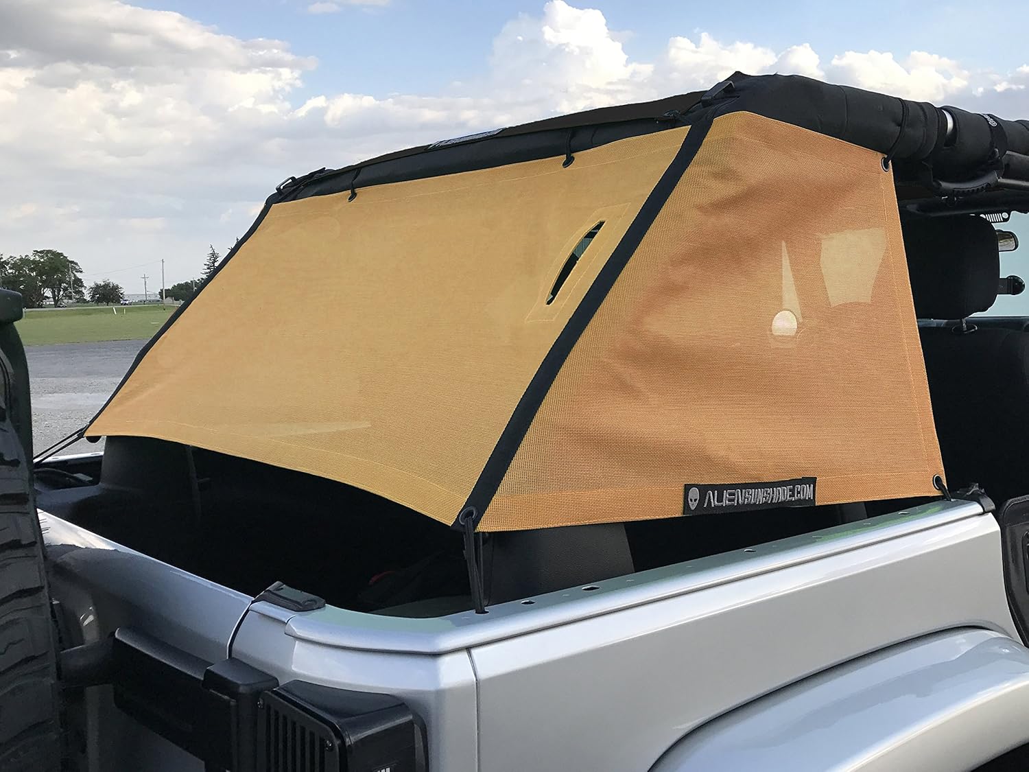 Mesh Cage Shade for Jeep Wrangler 4-Door JKU Pack of 2 V41407