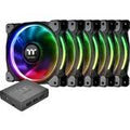 5 Fan Pack 14 LED RGB TT Premium S998058