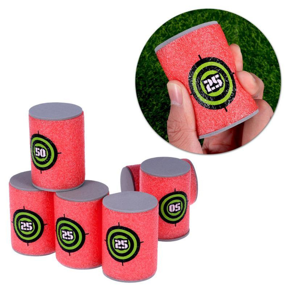 6Pcs Eva Foam Dart Target Toy for Nerf N-Strike Blasters G823724