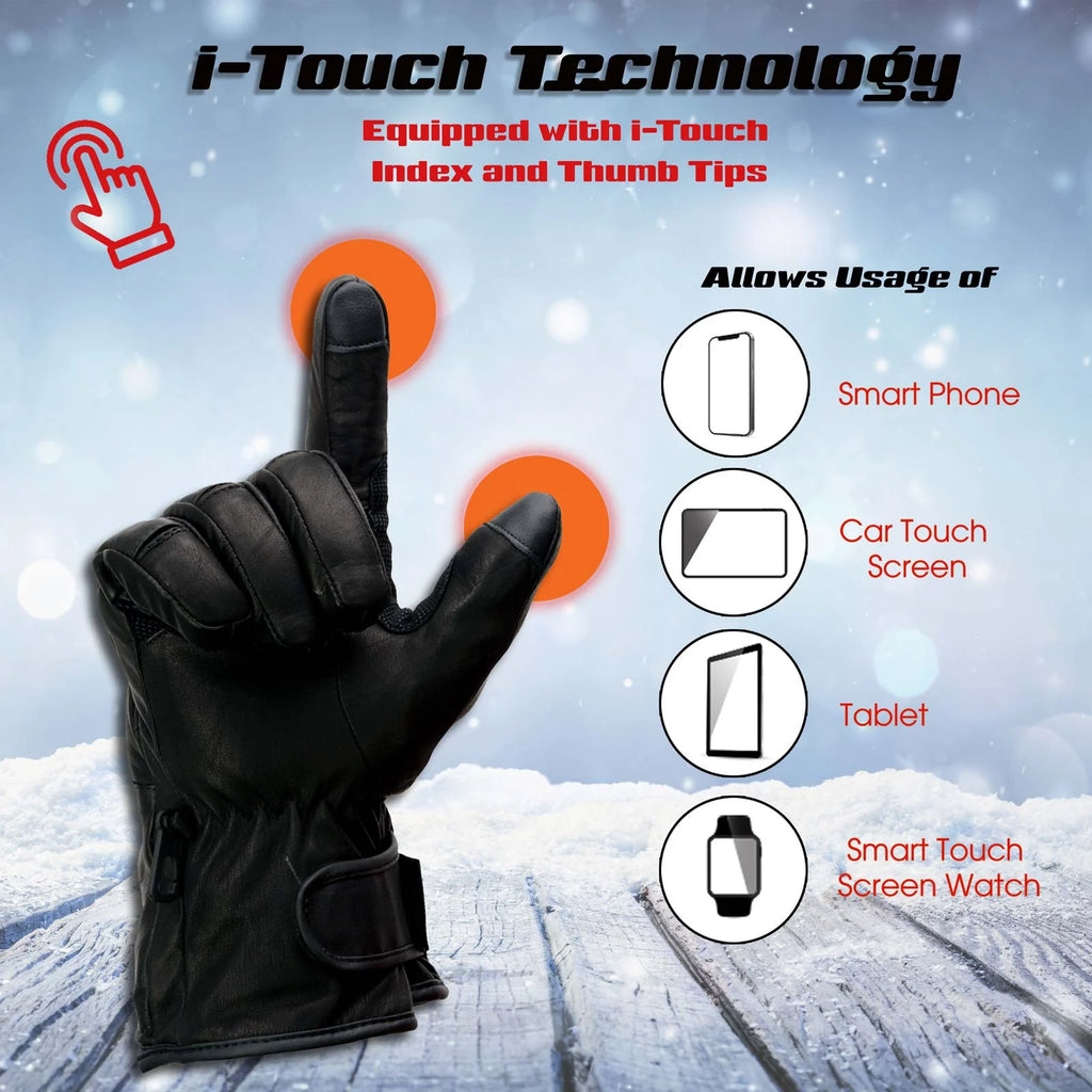 Heated Winter Gloves with Battery E4276