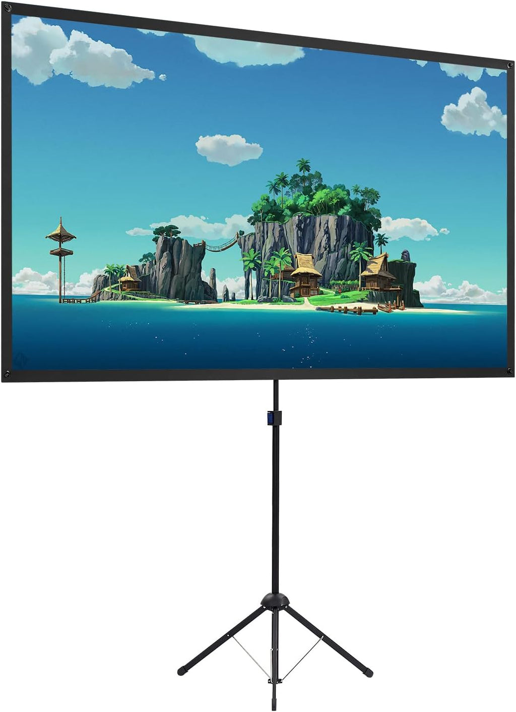 80 Inch 16:9 Portable Projector Screen with Stand V512