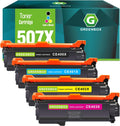 Compatible Toner Cartridge for HP Enterprise Printer (1 Black 1 Cyan 1 Magenta 1 Yellow) Q708556