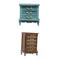 Dollhouse Miniature Wooden TV Cabinet V375472