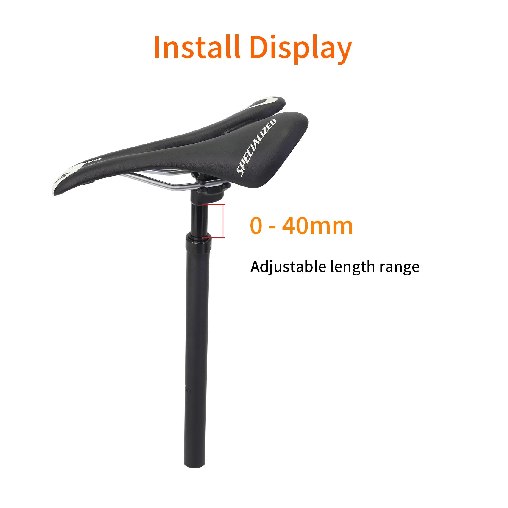 Bicycle Dropper Seatpost Adjustable Mtb Suspension Seat Post Q93931
