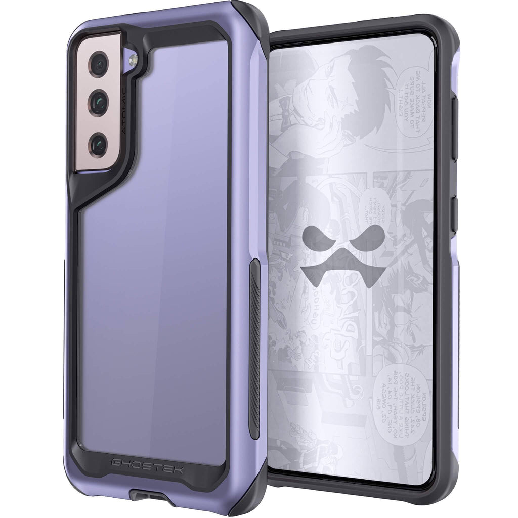 Violet Clear Metal Case J7376