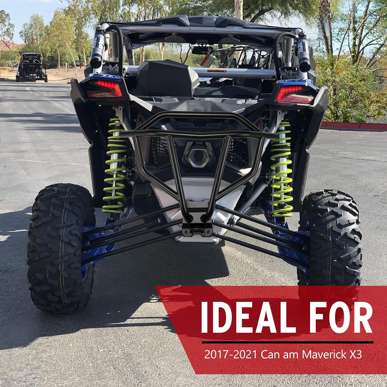 Heavy-duty Steel Tube UTV Rear Bumper Bar H9297