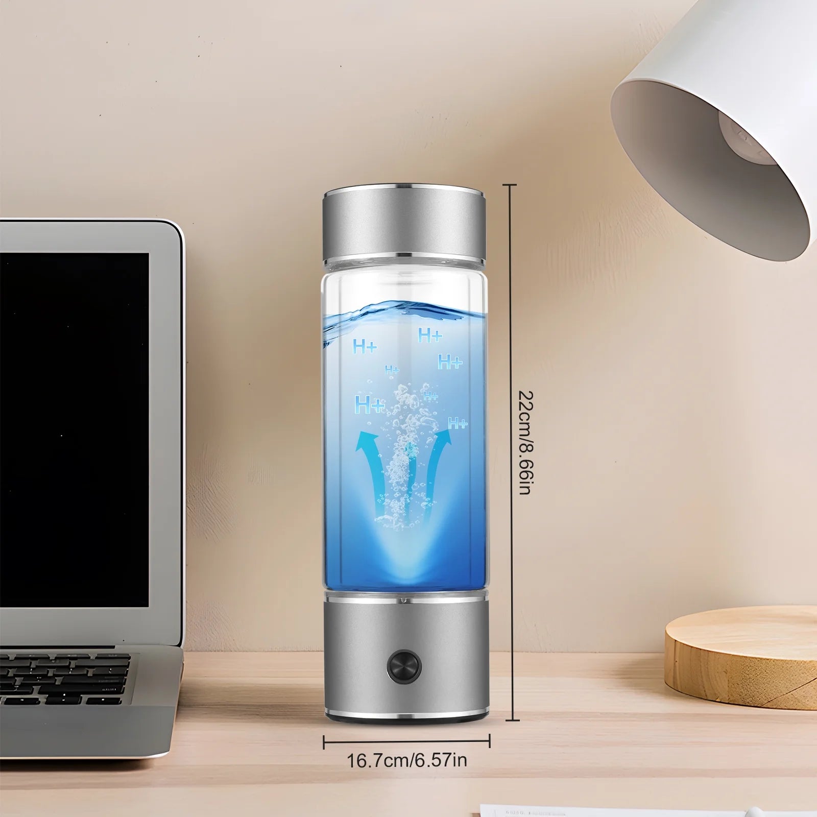 Hydrogen Water Generator Bottle with SPE PEM Technology D3378