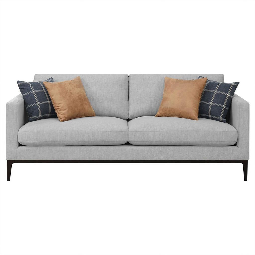 3-piece Fabric Living Room Set in Light Gray M643