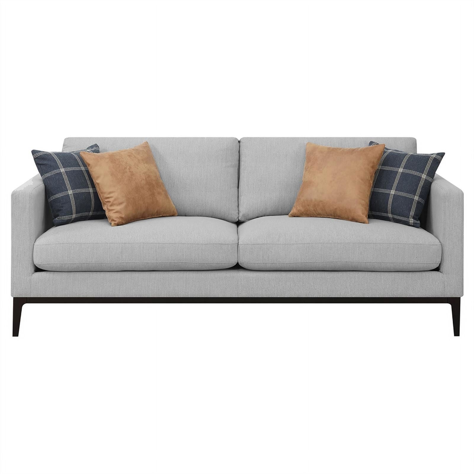3-piece Fabric Living Room Set in Light Gray M643