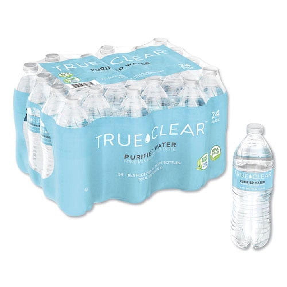 Purified Bottled Water, 16.9 Oz Bottle, 24 Bottles/carton, Bundle of 2 Cartons N85775