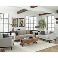 3-piece Fabric Living Room Set in Light Gray M643