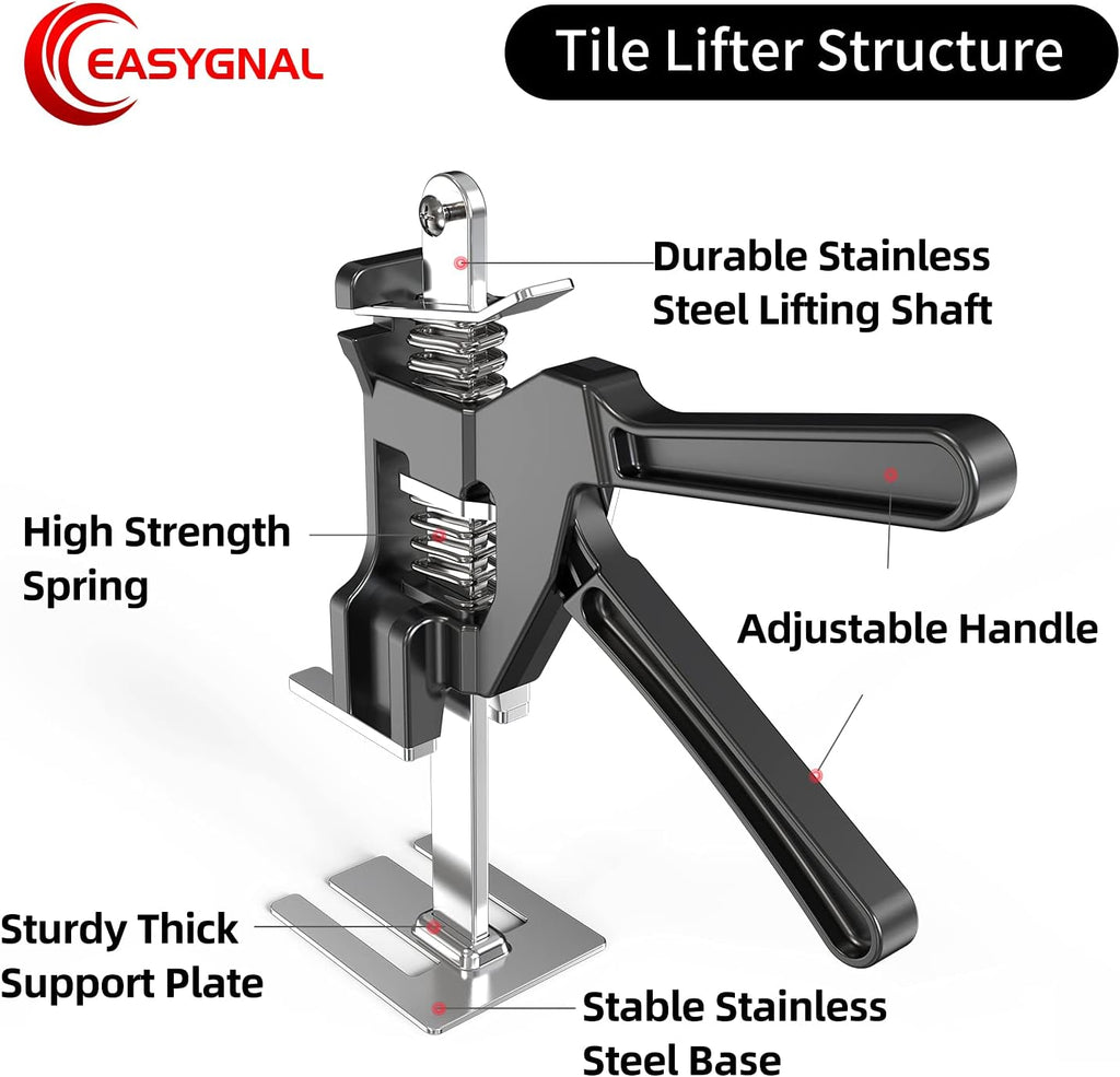 2 Packs Drywall Lift Multifunctional Wall Tile Height Adjuster Door Panel Lifter Cabinet Jack U441