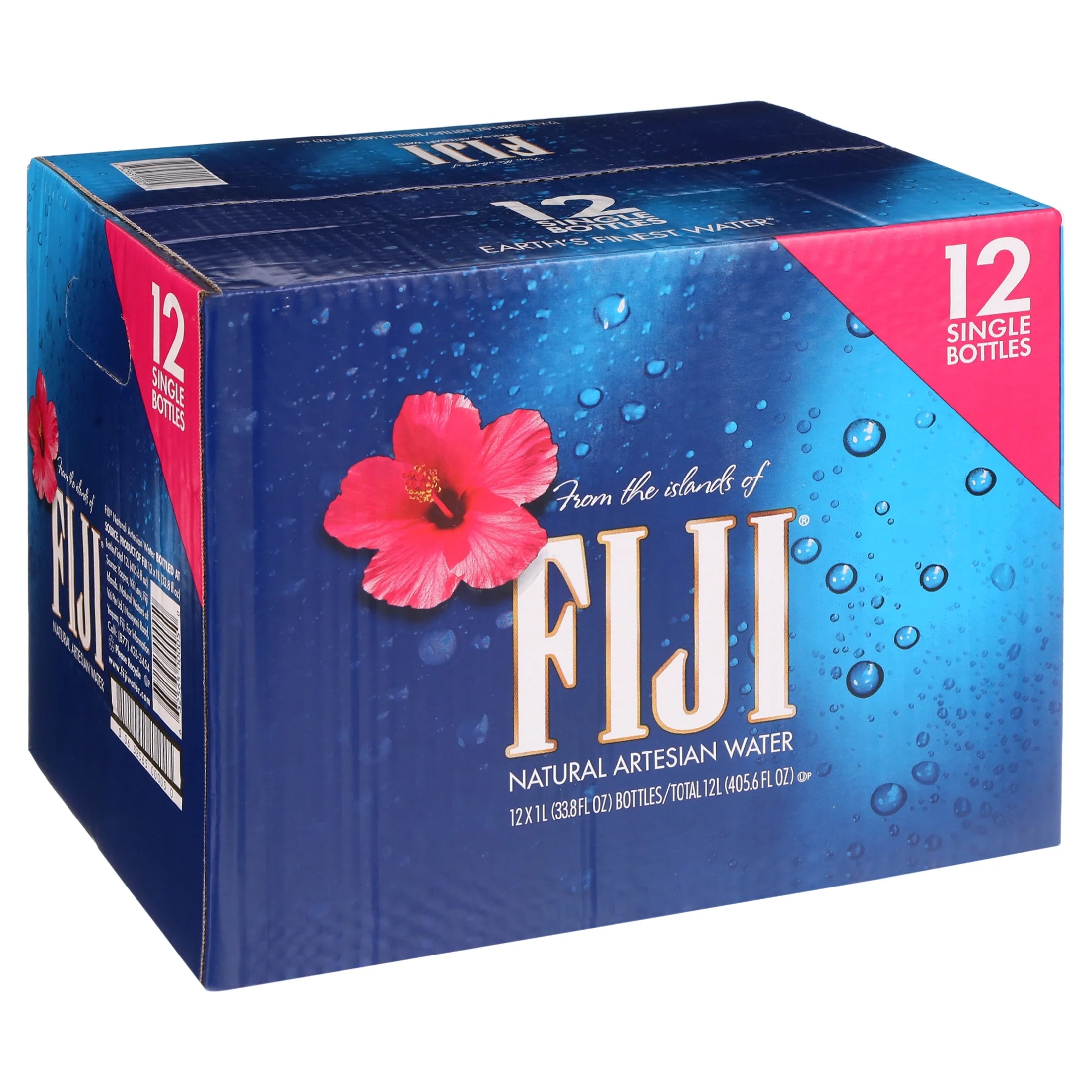 Natural Artesian Water, 33.8 Fl Oz, 12 Count Bottles S832752