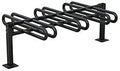 Galvanized 6 Bike Rack G294