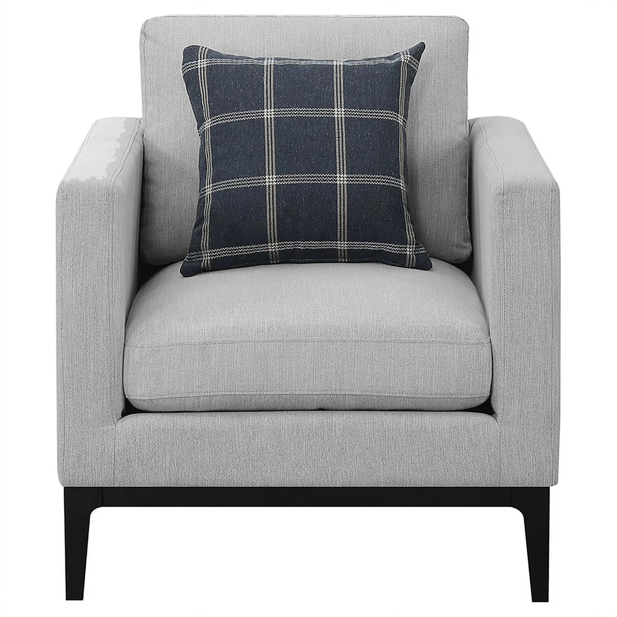 3-piece Fabric Living Room Set in Light Gray M643
