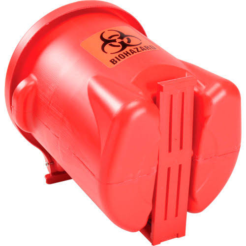 14 Gallon Red Biohazardous Waste Can W985