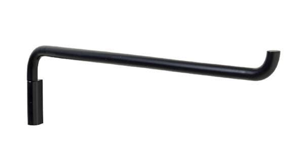 Black Titanium Coated Wall Mounted Towel Rail N4611