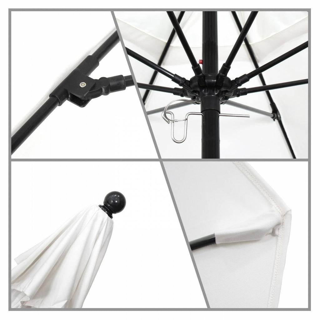 Fiberglass Pole Patio Umbrella, True Blue, 7.5 S335839