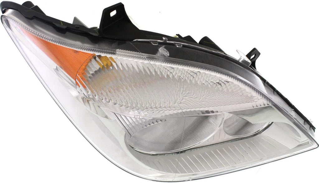 Headlight Set of 2 Halogen Clear Lens Chrome K414