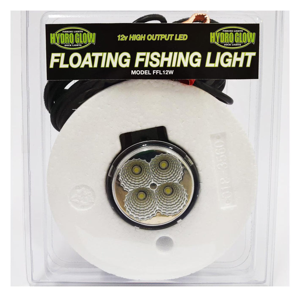 12W LED Floating Fish Light with 20' Cord F232525