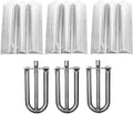 3-Pack Stainless Steel Heat Plate and 3-Pack Stainless Steel Burner S317