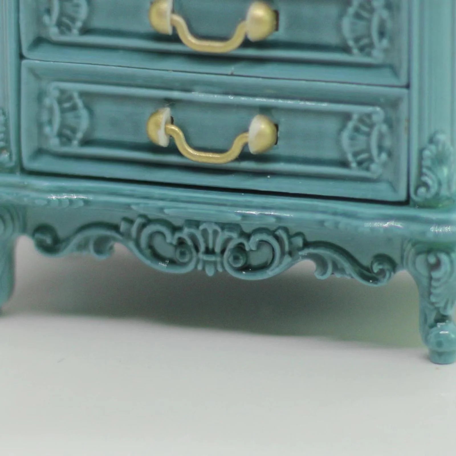 Dollhouse Miniature Wooden TV Cabinet V375472