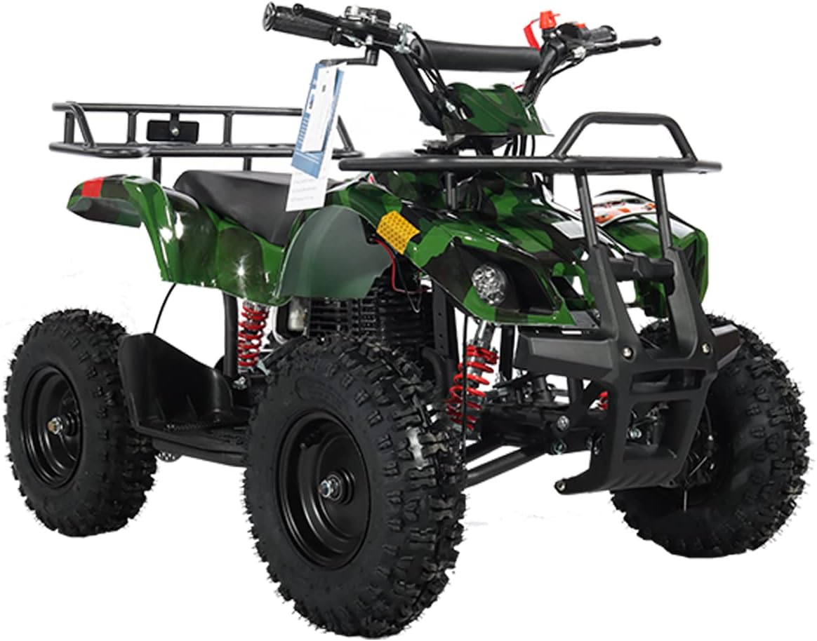 Green Camo 40cc ATV with Chain Transmission and Disc Brake U186