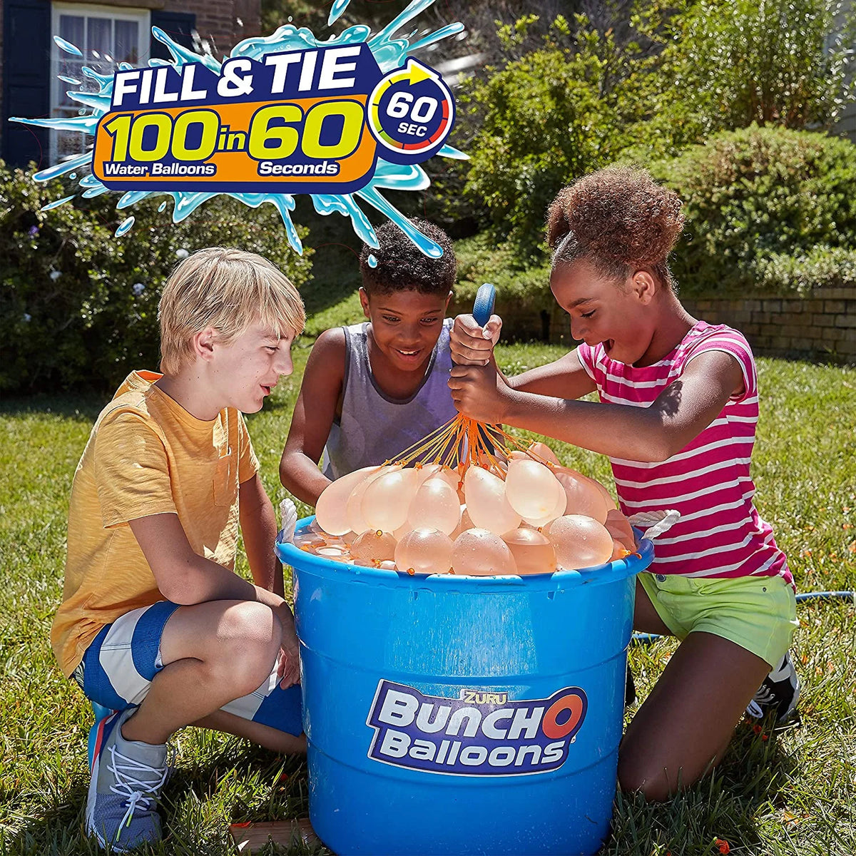 100 Rapid-Filling Self-Sealing Water Balloons (3 Pack) N21228