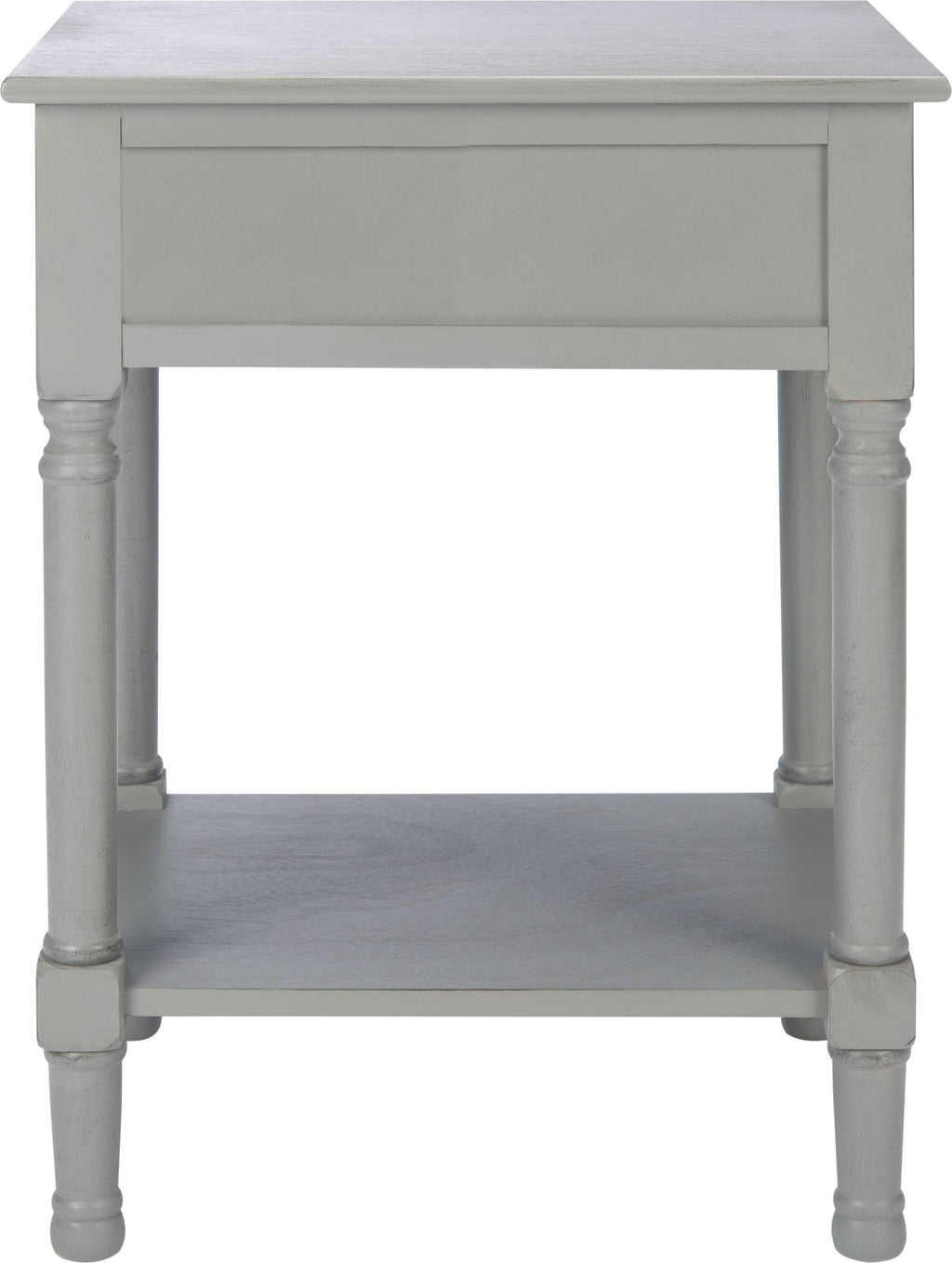 Distressed Grey 1 Drawer Accent Table N7714