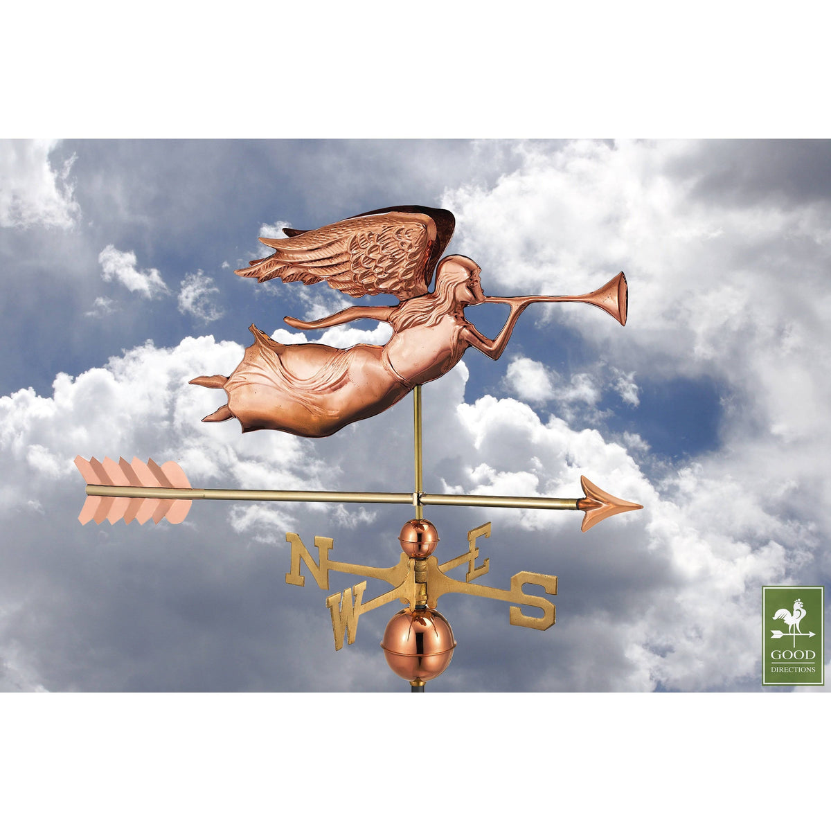 Angel with Arrow Weathervane Pure Copper H410668