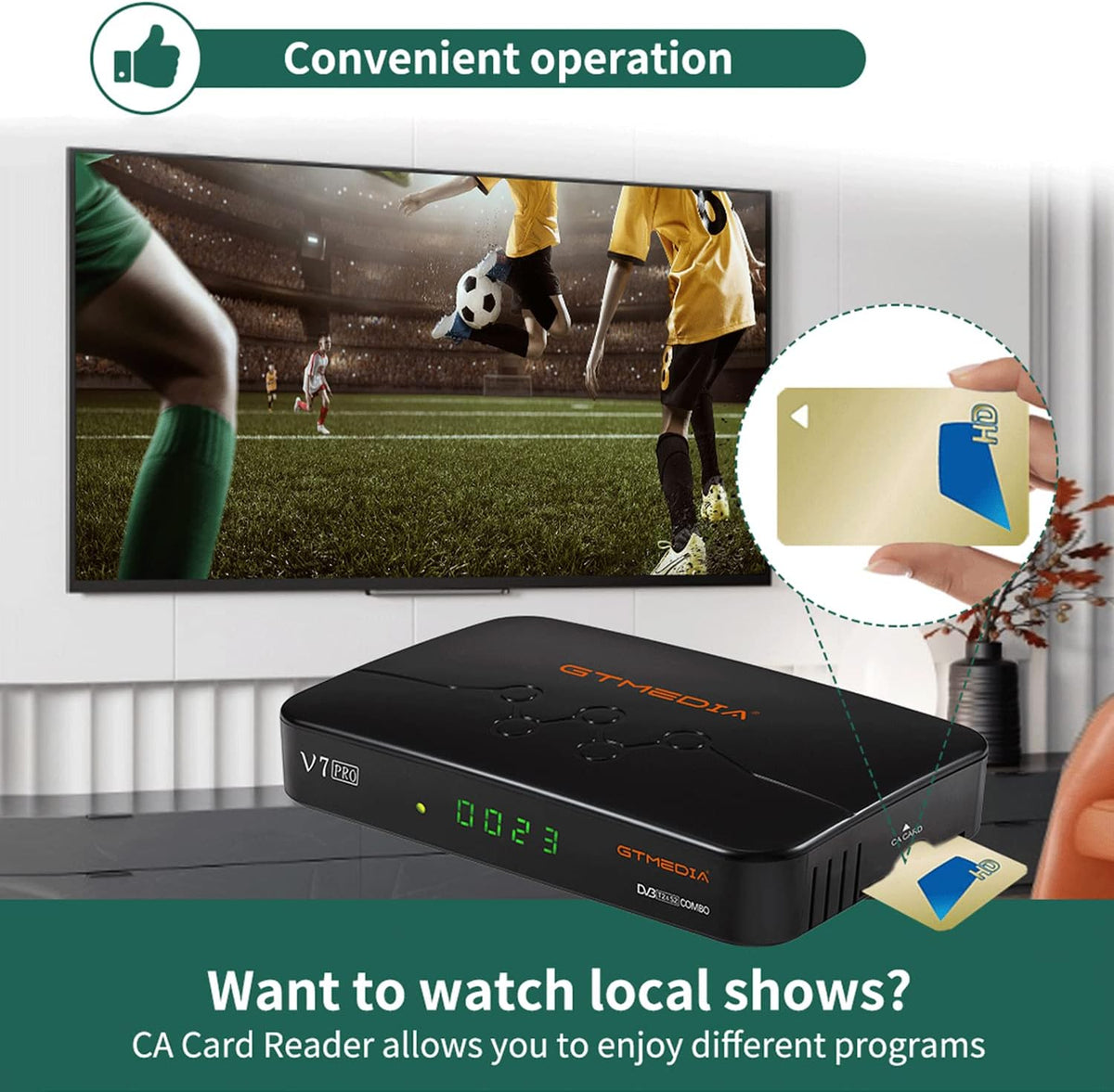 1080p Digital Satellite TV Receiver Pack of 2 W4356